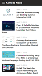 Mobile Screenshot of komodonews.com